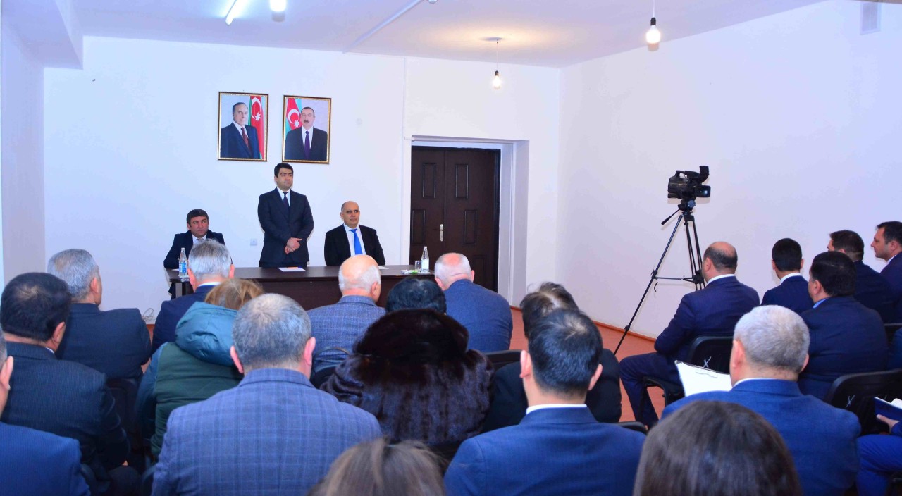 Ağstafanın icra başçısı növbəti səyyar qəbul keçirdi - FOTOLAR